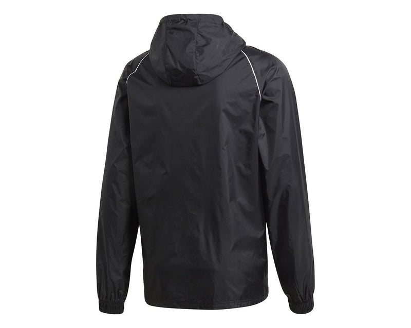 Adidas Core 18 Men's Rain Jacket - Black/White Medium