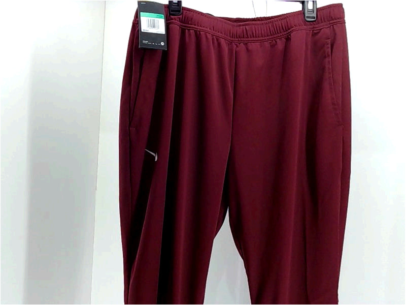 Nike Womens TRAINING Relaxed Fit Pull On Pants Color Maroon Size X-Large