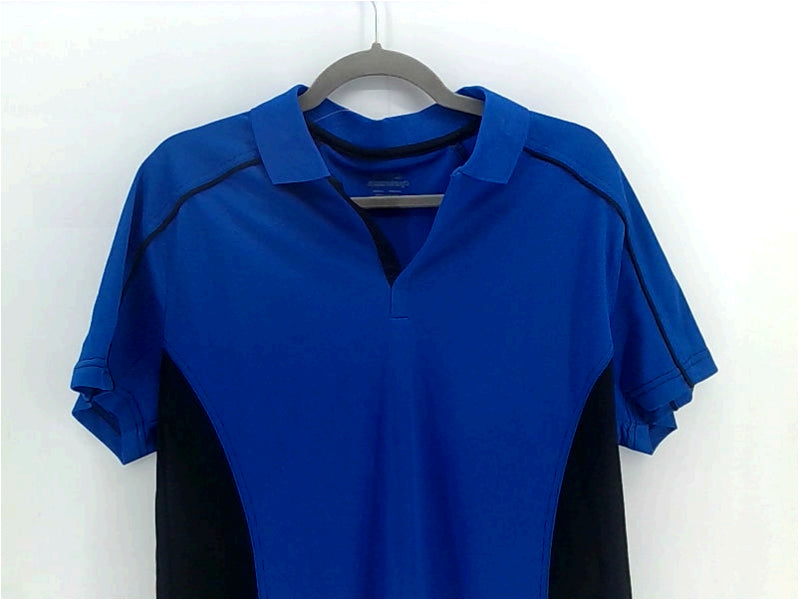 Extreme Womens Shirt Regular Short Sleeve Top Color Blue Size X-Large