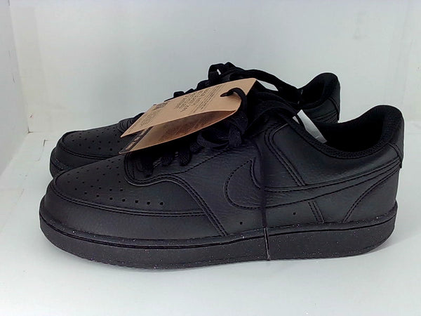Nike Mens Court Vision Sneakers Color Black Size 7.5 Pair of Shoes