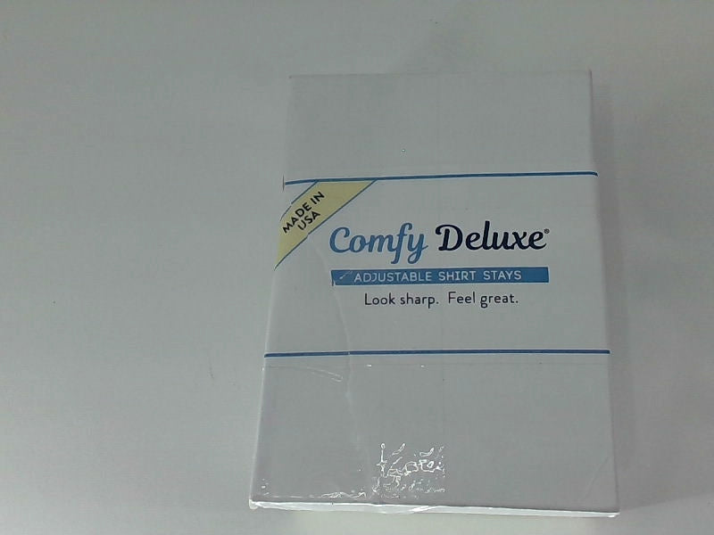 Comfy Clohiers Metal Collar Stays Color Clear Size 40 Pack