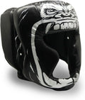 Trained Boxing Headgear Mma Kickboxing Sparring Color Black Size Large