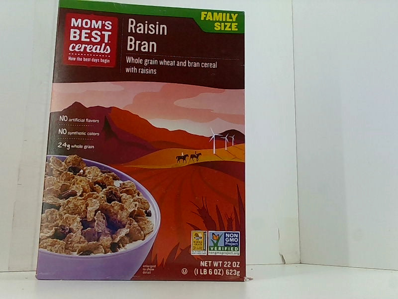 Moms Best Cereals Raisin Bran Family Size 22oz