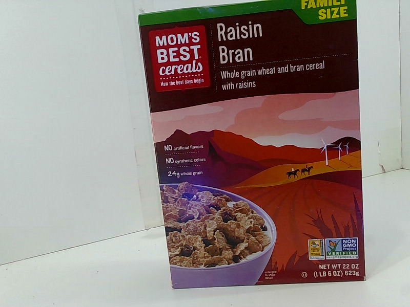 Moms Best Cereals Raisin Bran Family Size 22oz