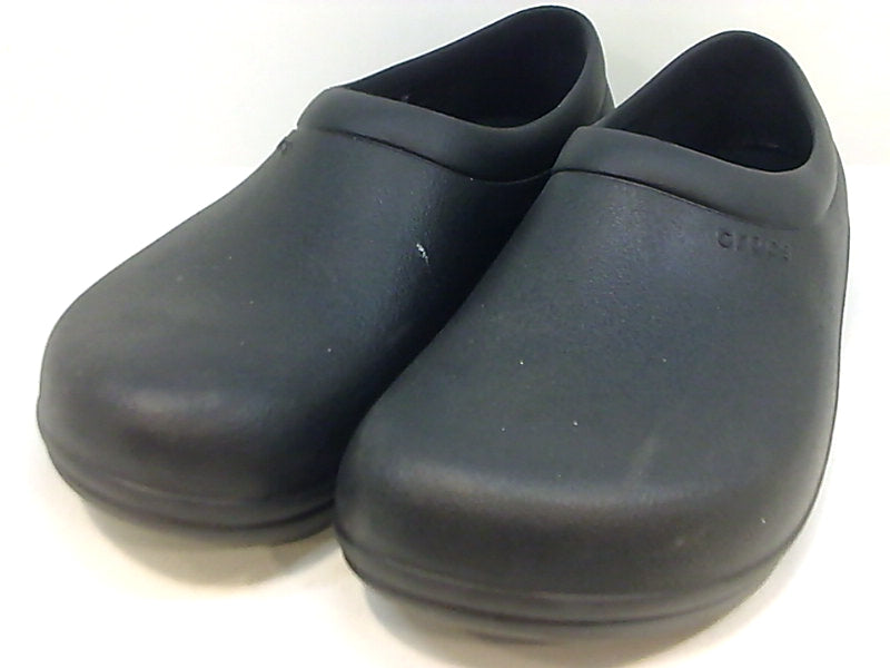 Crocs Men's On-the-Clock Work Slip On Clogs - Size 12 M US Men