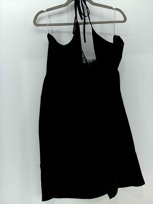 Elegant Black Formal Tank Dress Size 16 Pair of Shoes