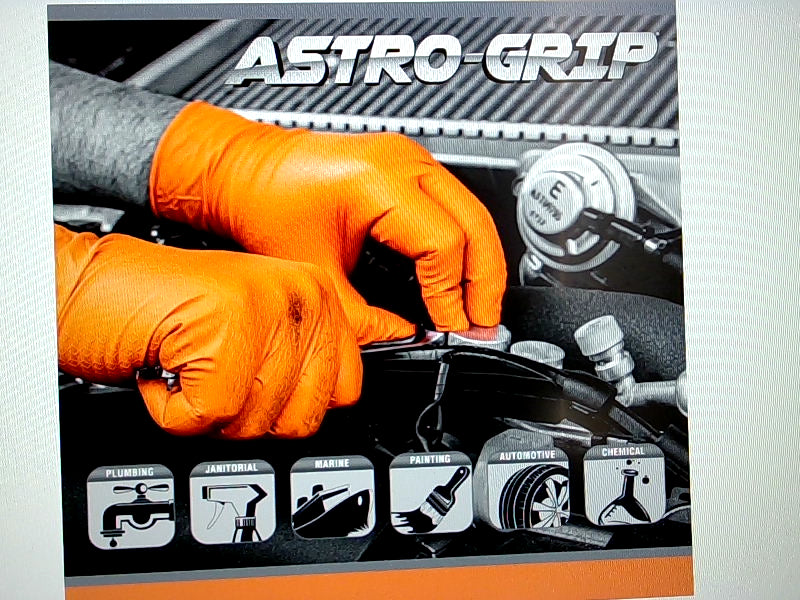 SAS Astro-Grip Nitrile Disposable Gloves - Box of 100