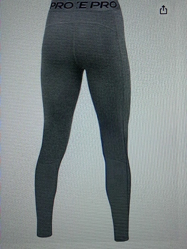 Nike Pro 365 Women's Workout Leggings Grey Large