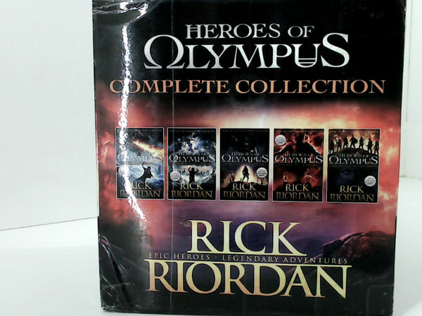 Heroes of Olympus Complete Boxed Set by Rick Riordan