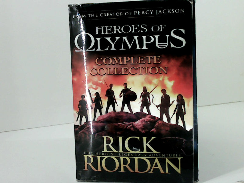 Heroes of Olympus Complete Boxed Set by Rick Riordan