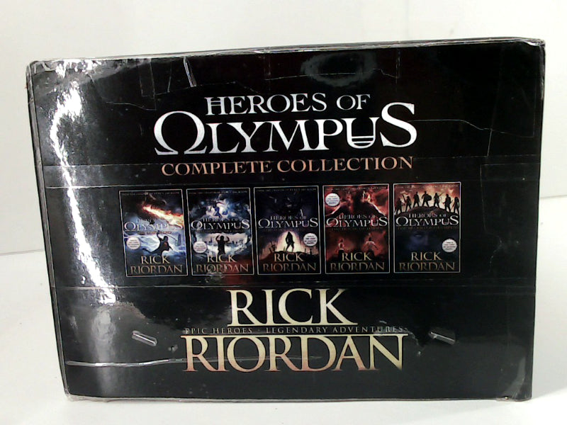 Heroes of Olympus Complete Boxed Set by Rick Riordan