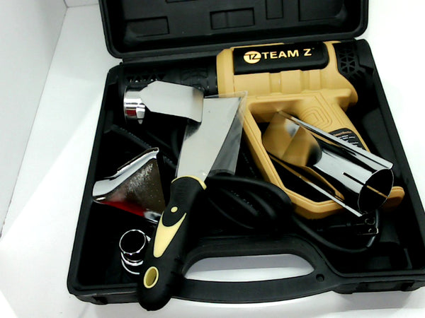 Team Z Us Heat Gun Kit With Case Color Gold