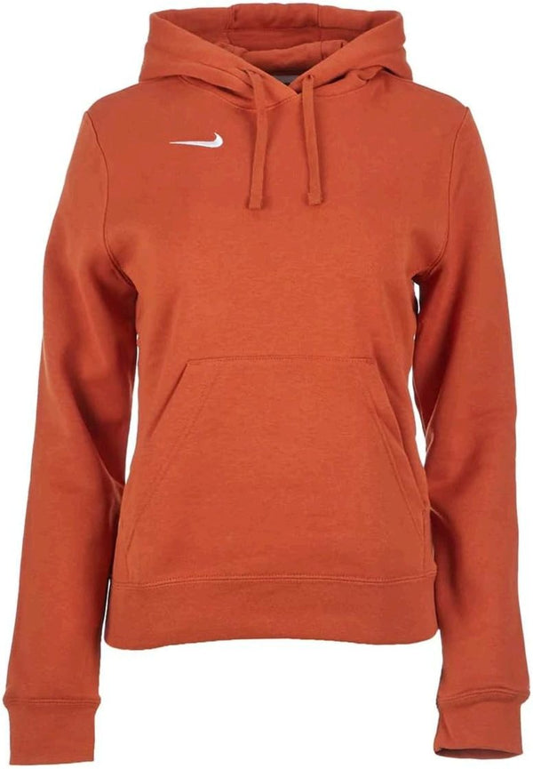 Nike Womens Pullover Fleece Hoodie Xlarge Desert Orange