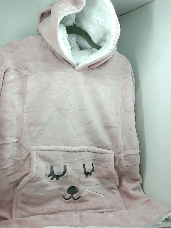 Team Hardy Girls HOODIE Loose Fit Long Sleeve Fashion Hoodie Color Light Pink Size Medium