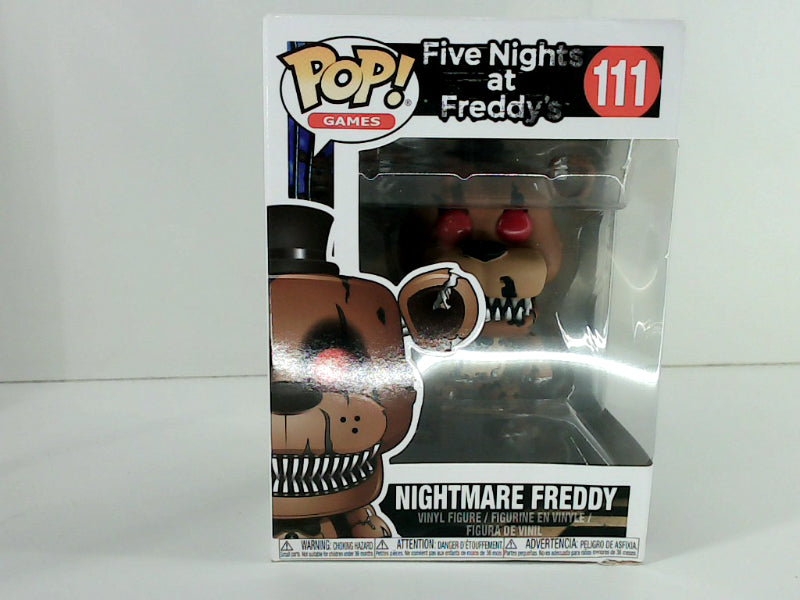 Funko Five Nights at Freddy's Nightmare Freddy Toy Figure Multicolor One Size