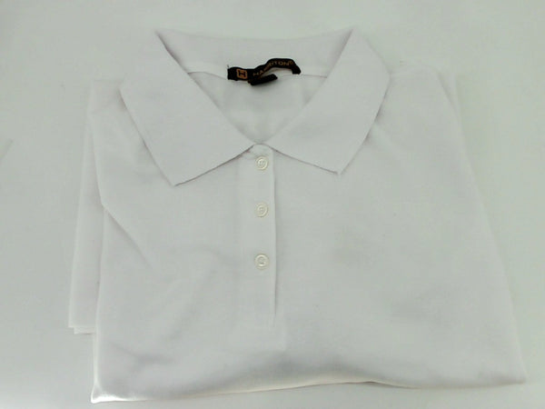 Harriton White Polo Shirt - 2XL