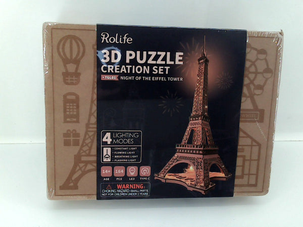 Rolife Puzzle Color Brown Size 164 Pieces