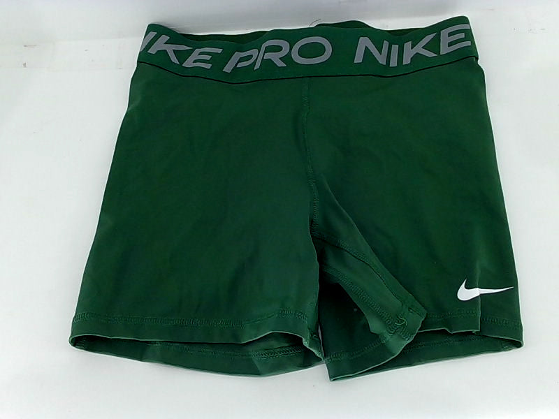Nike Womens 365 5 Inch Short Stretch Strap Active Shorts Color Green Size Medium