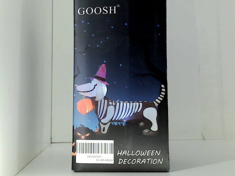 Goosh Halloween Decoration Inflatable Multicolor Size 5.5ft Long