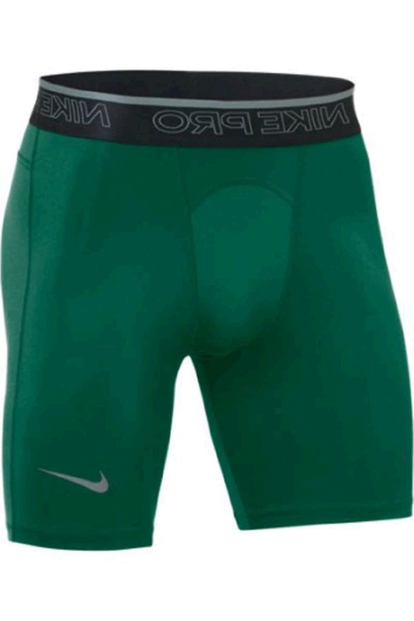 Nike Mens Pro Training Compression Short Green Large Color Green Size Large