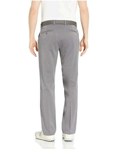 Men's Straight-Fit Stretch Golf Pants Gray 36W x 34L