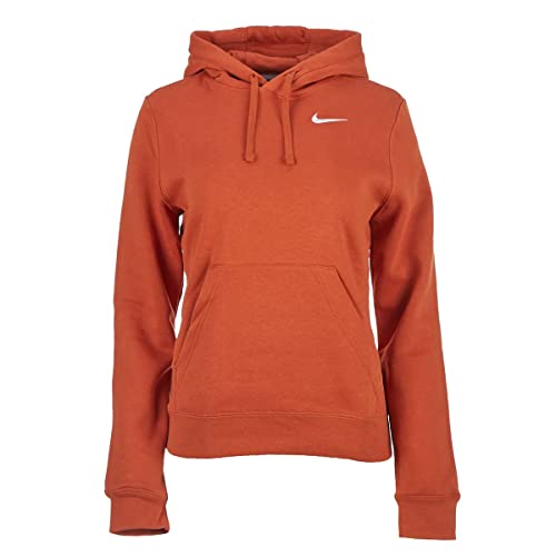 Nike Women's Fleece Hoodie Pullover Large Gold