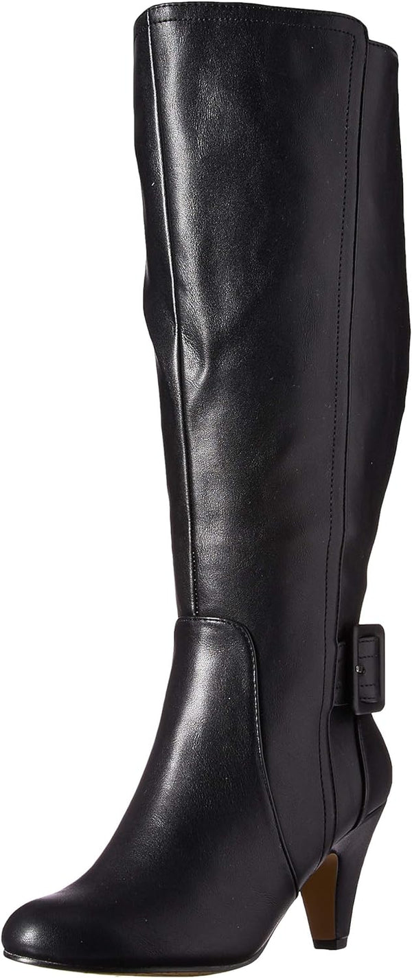 Bella Vita Women's Troy Ii Plus Dress Wide Calf Boot Knee High 7.5 Black Color Black Size 7.5