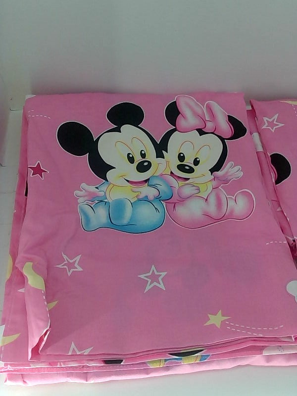 Disney Mickey & Minnie Baby Bedding Set 3 Piece