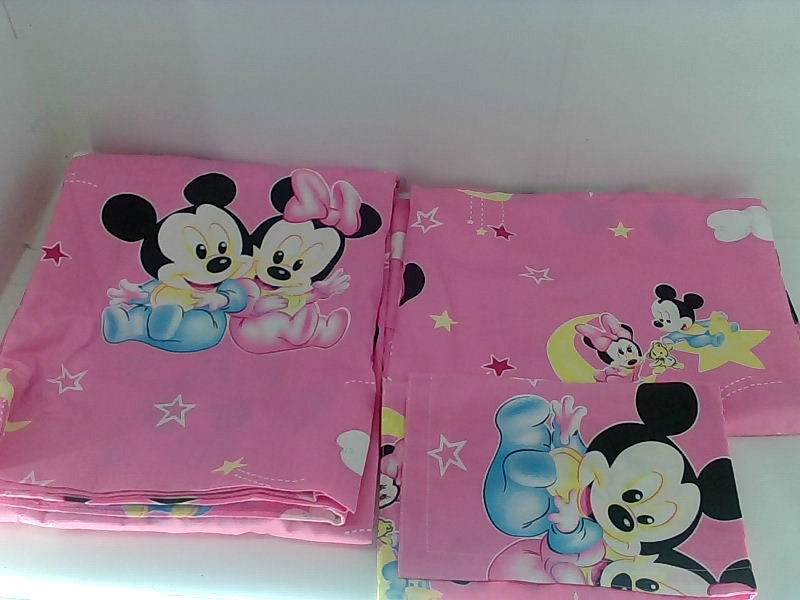 Disney Mickey & Minnie Baby Bedding Set 3 Piece