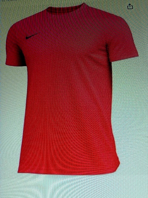 Nike Mens Park Short Sleeve T-Shirt Color Crimson Size Small