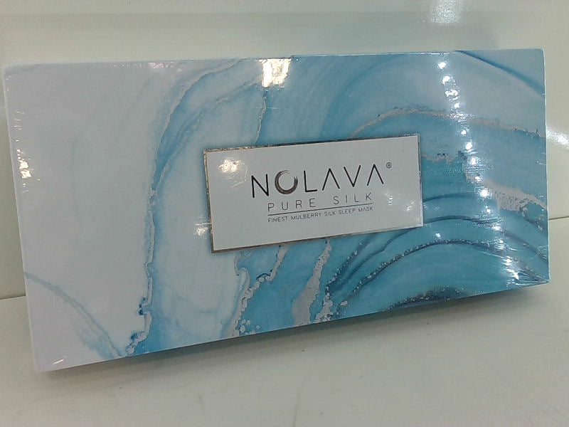 Nolava Pure Mulberry Silk White Sleep Mask Soft and Smooth Texture