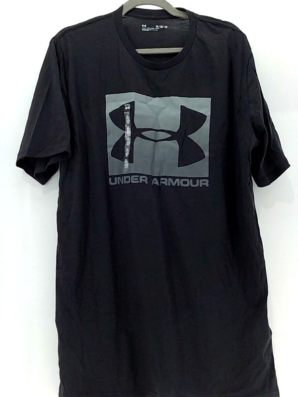 Under Armour Boxed Sportstyle T-shirt Blackgraphite Xlarge