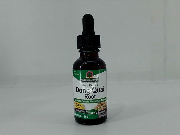 Nature's Answer Alcohol-Free Dong Quai Root 2000mg 1oz Extracts Color MultiColor