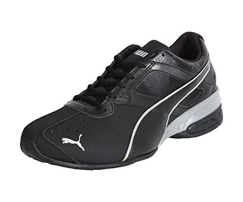 Puma Men's Competition Running Shoes - Black/Silver Size 10.5