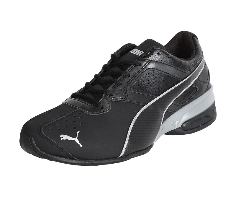 Puma Men's Sport Running Shoes - Black Silver Size 10.5