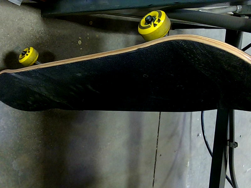 Professional Skateboard with Yellow Wheels