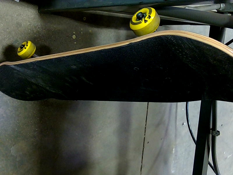 Professional Skateboard with Yellow Wheels