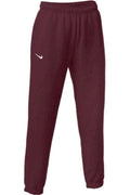Nike Womens Club Fleece Jogger Sweatpants Color Dark Maroon White Size Small