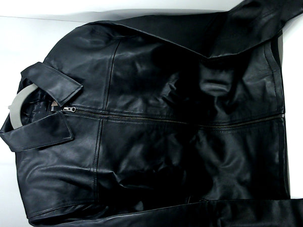 Sid Enterprises Jacket Color BLACK LEATHER Size Medium