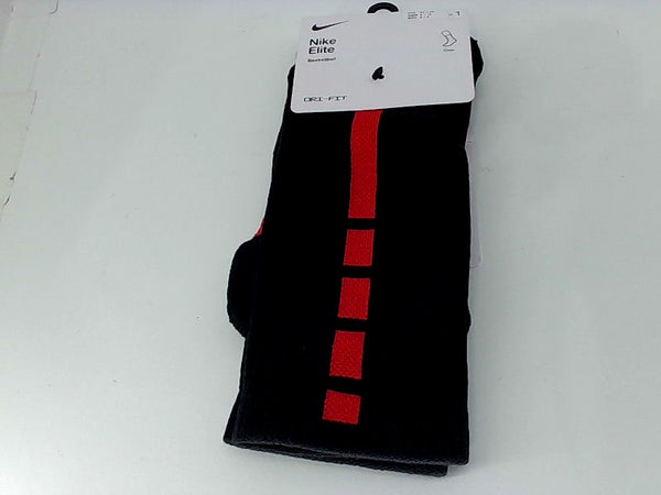 Nike Elite Basketball Crew Socks Medium - Black/Red