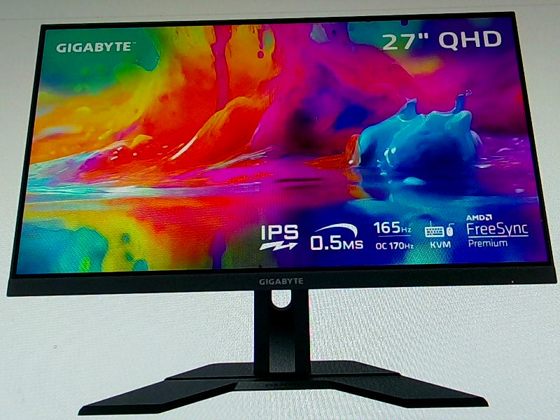 Gigabyte M27q 27 Inch Qhd Gaming Monitor With 165hz Refresh Rate