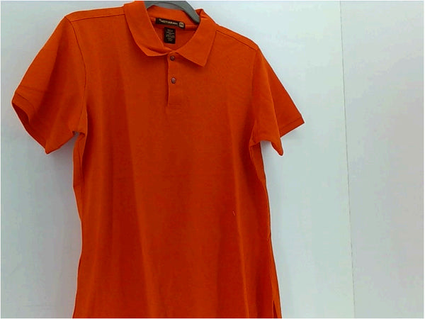 Harriton Womens Polo Regular Short Sleeve Polo Color Orange Size Medium