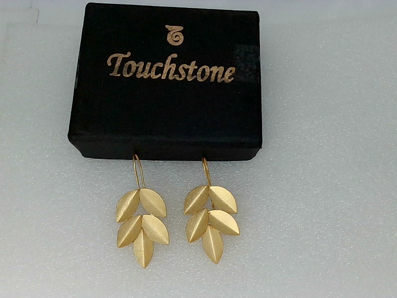 Touchstone Petals Earrings Mate Color Gold