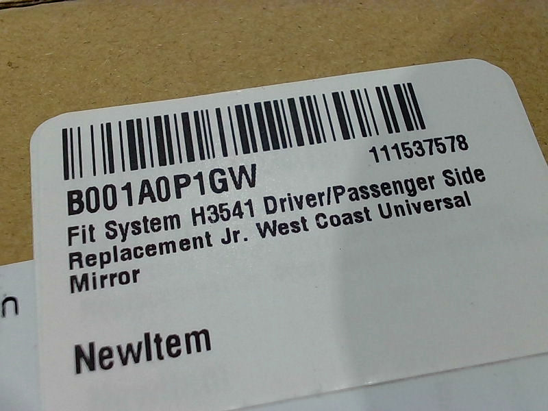 FIT SYSTEM Clip On Towing Mirror 3x6x11