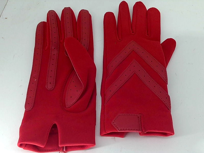 Isotoner Red Stretch Gloves - Small