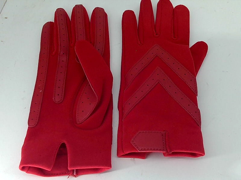 Isotoner Red Stretch Gloves - Small