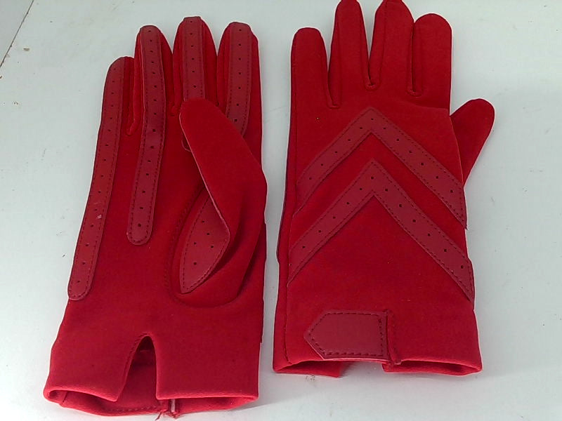 Isotoner Red Stretch Gloves - Small