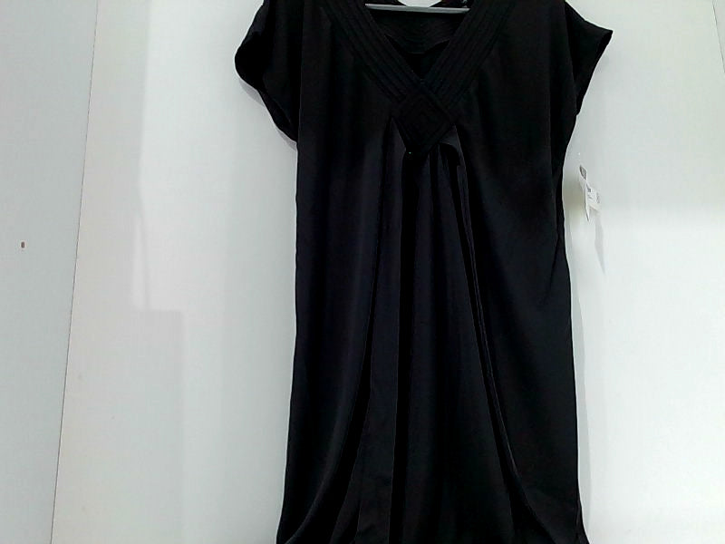 shopper beats Women's Black Short Sleeve Casual Dress Size Small