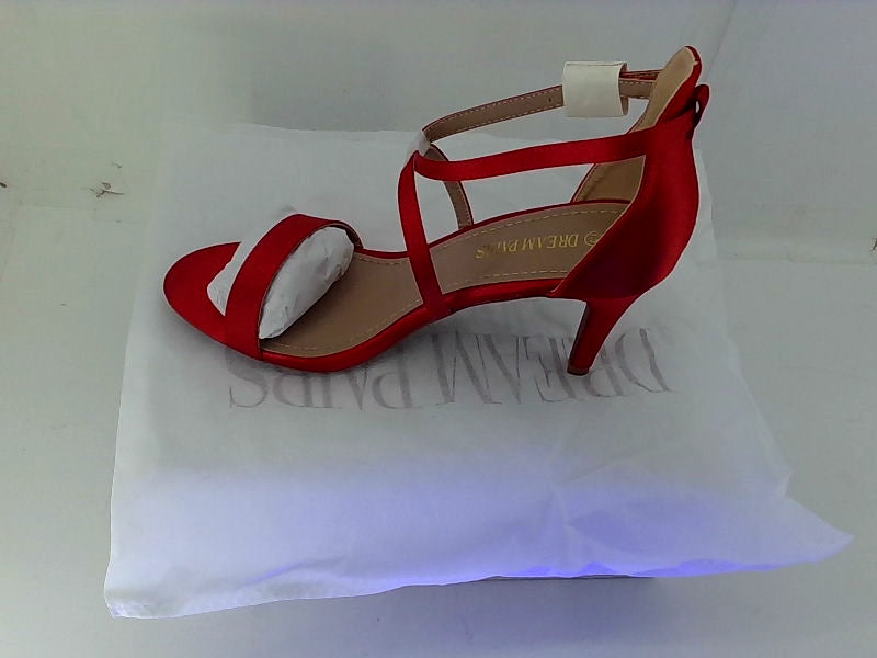 Dream Pairs Red High Heel Sandals - Size 7.5