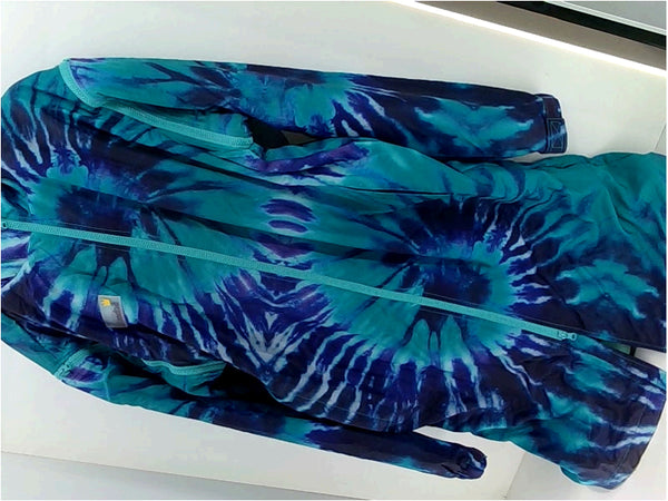 Schmik Womens Schmik Regular Long Sleeve Cover-Up Color Blue Size Large
